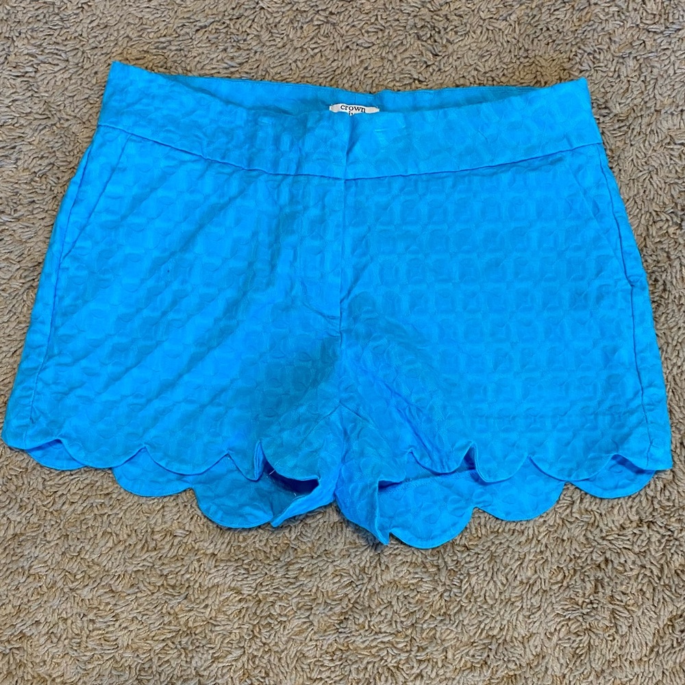 Crown and Ivy Bright Blue Petite Shorts
